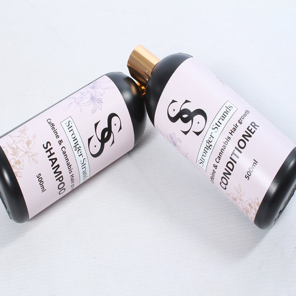 Caffein and Cannabis Shampoo and Conditioner