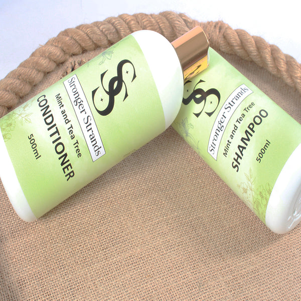Mint and Tea Tree Shampoo and Conditioner